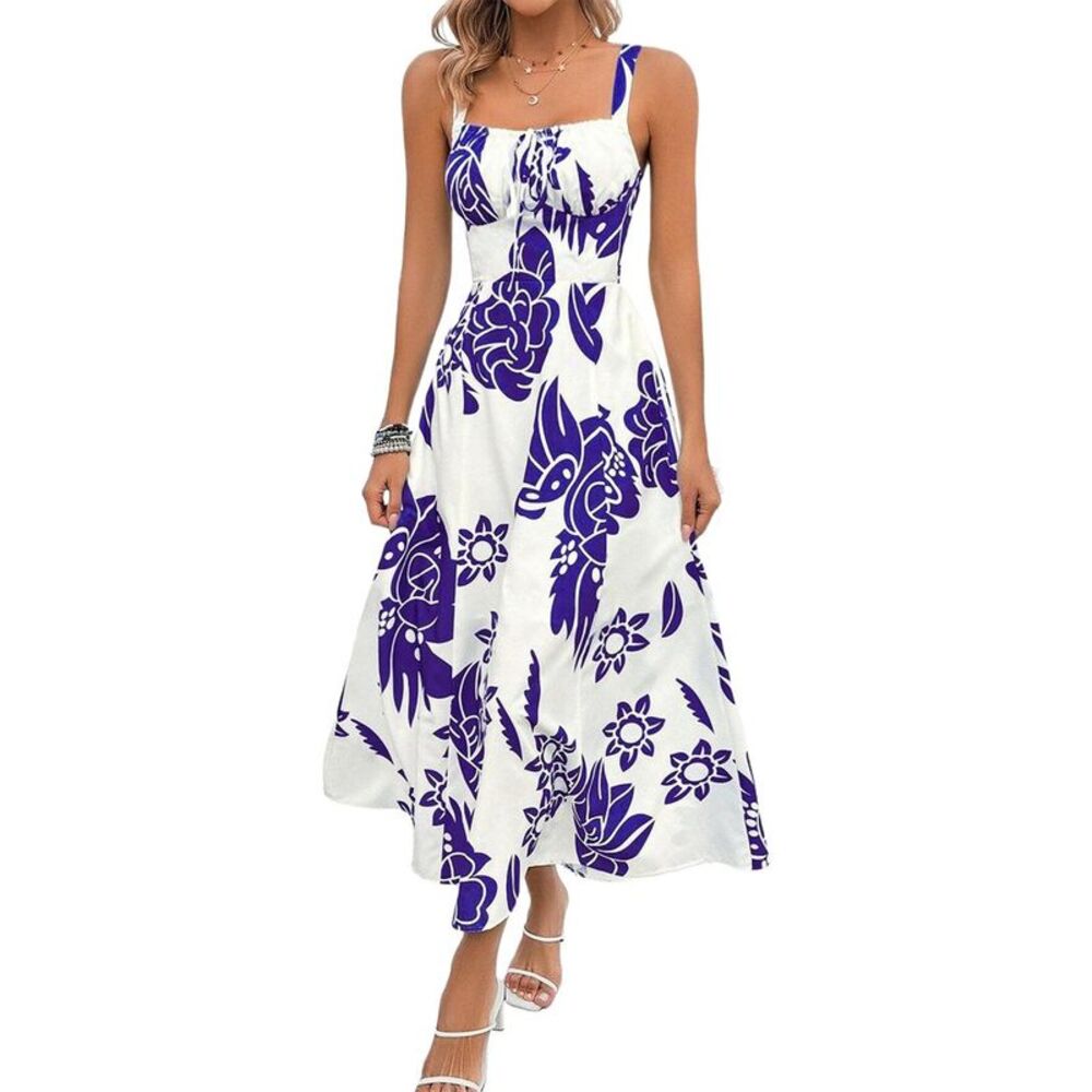 Amina Glam Womens  Midi Dress